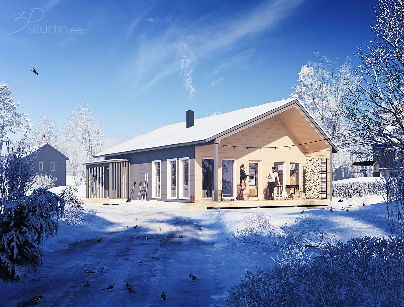 3D, mallinnus, kiinteistö, myynti, kuvat