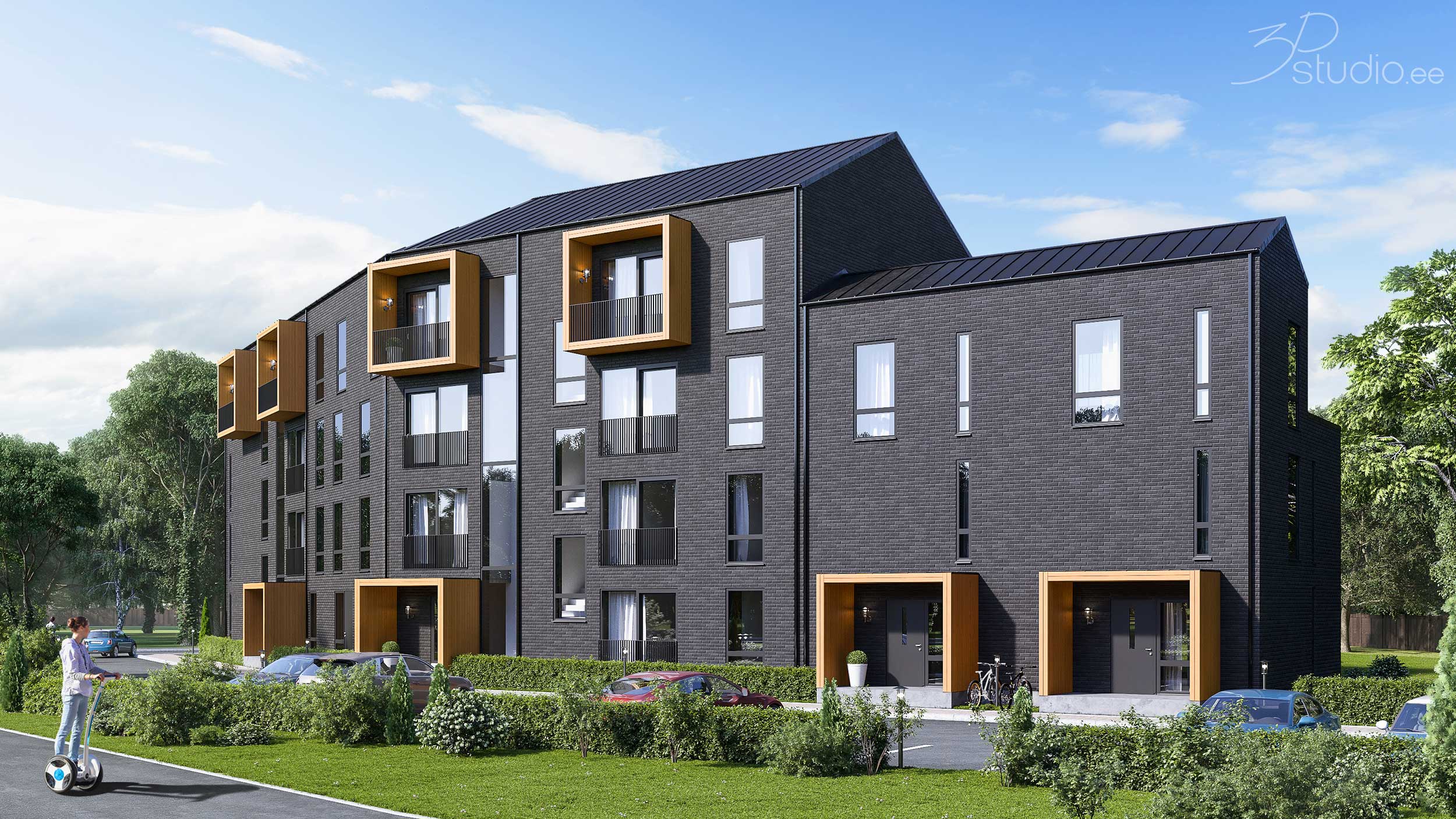 3D, visualisointi, arkkitehtuuri, kiinteistö, myynti, kuvat