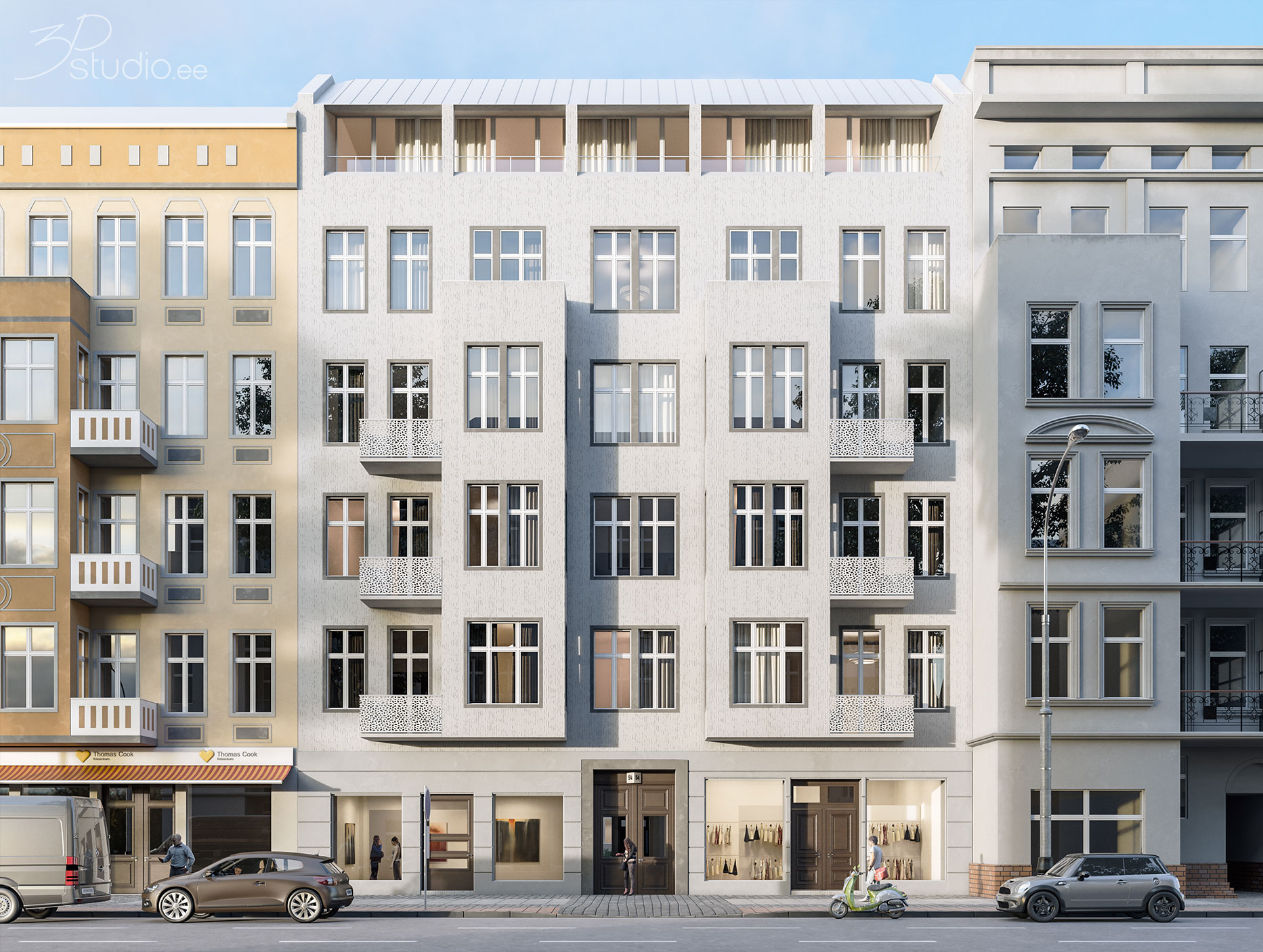 3d, visualisering, arkitektur, ejendoms, salg, billeder